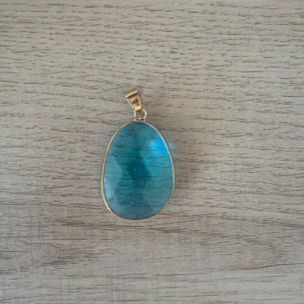 NEW Adina Eden Large Blue pendant
